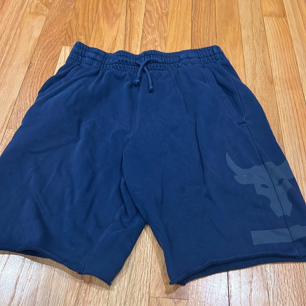 Under Armour The Rock Navy shorts, M